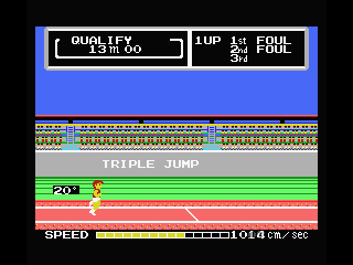 Hyper Sports 3 screenshot 5 for MSX